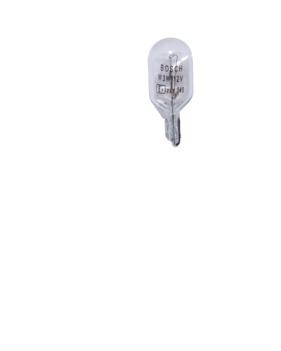 Ampolleta Común T10 12Volts 3Watts Cola Pescado Mediana- Bosch