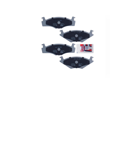 Juego Pastillas De Freno Delanteras Semi Metálica - STP